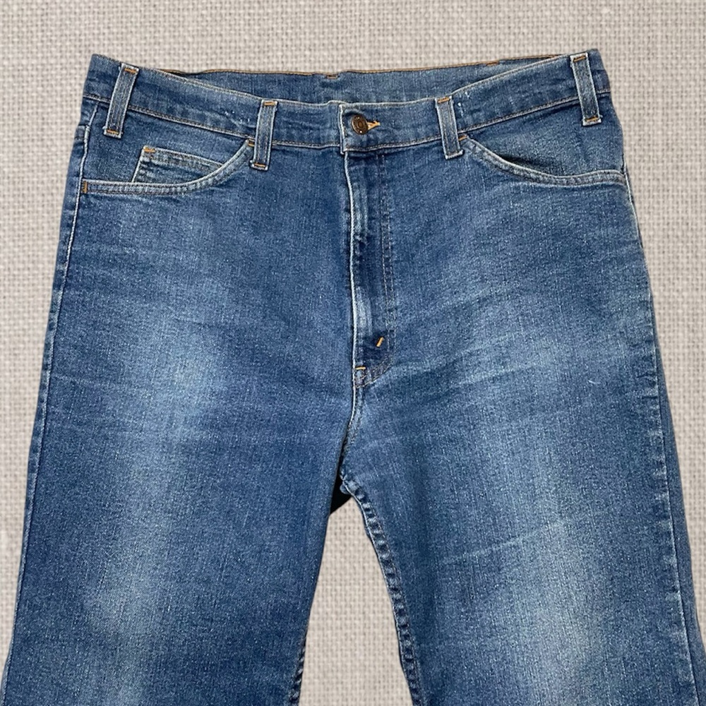 Vtg Levi’s 517 Bootcut Orange Tab Jeans Men’s 38x30 - 70s 80s - Picture 3 of 10